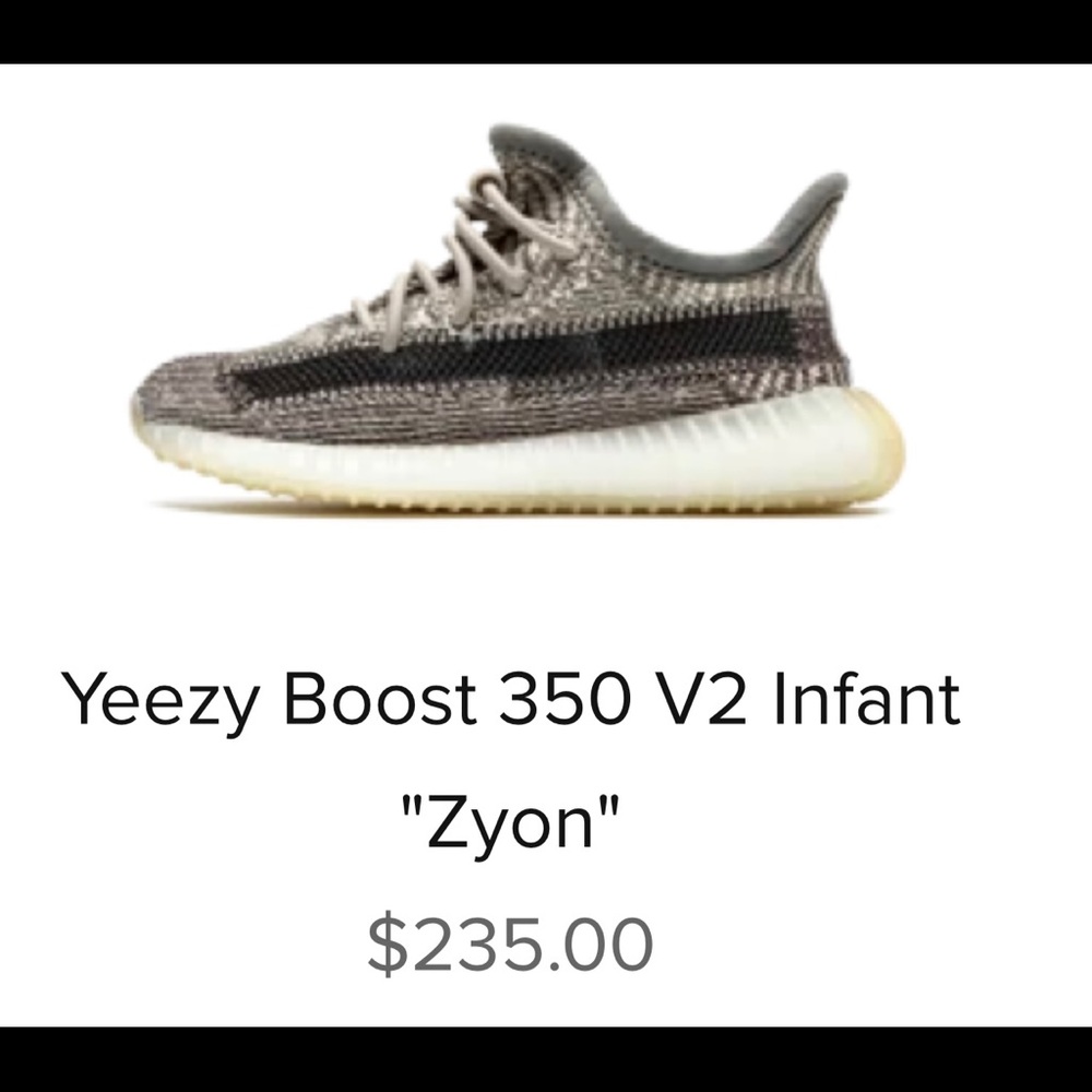 Adidas Yeezy   Size 8 1/2 worn twice.